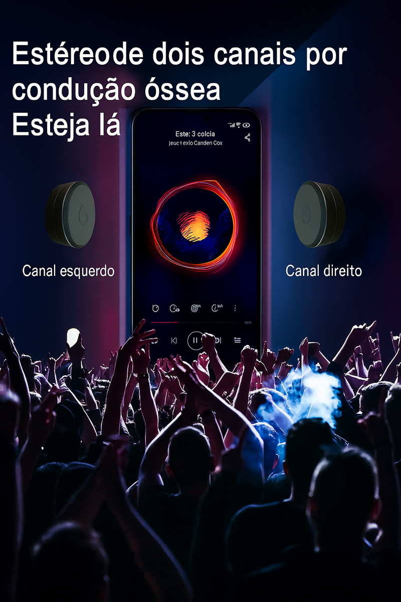 Mini Caixa BeatPro Som Hi-Fi
