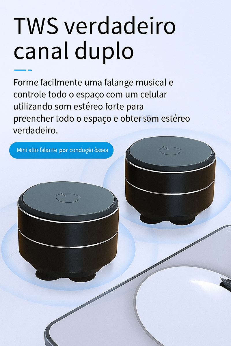 Mini Caixa BeatPro Som Hi-Fi