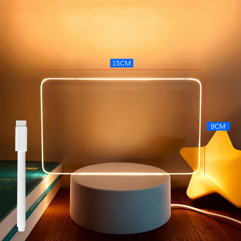 Luminária AnotaLux - Decore e Deixe Recados com Estilo