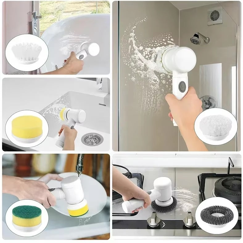 Escova TurboBrush – Higiene Profunda em Minutos